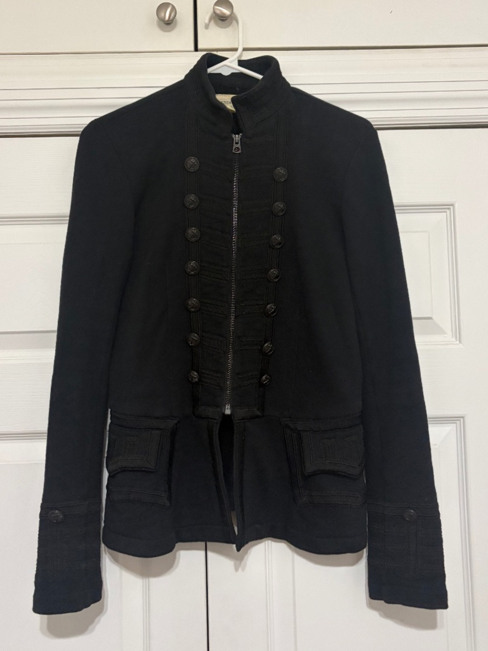Ralph Lauren Women's Black and Navy Jacket